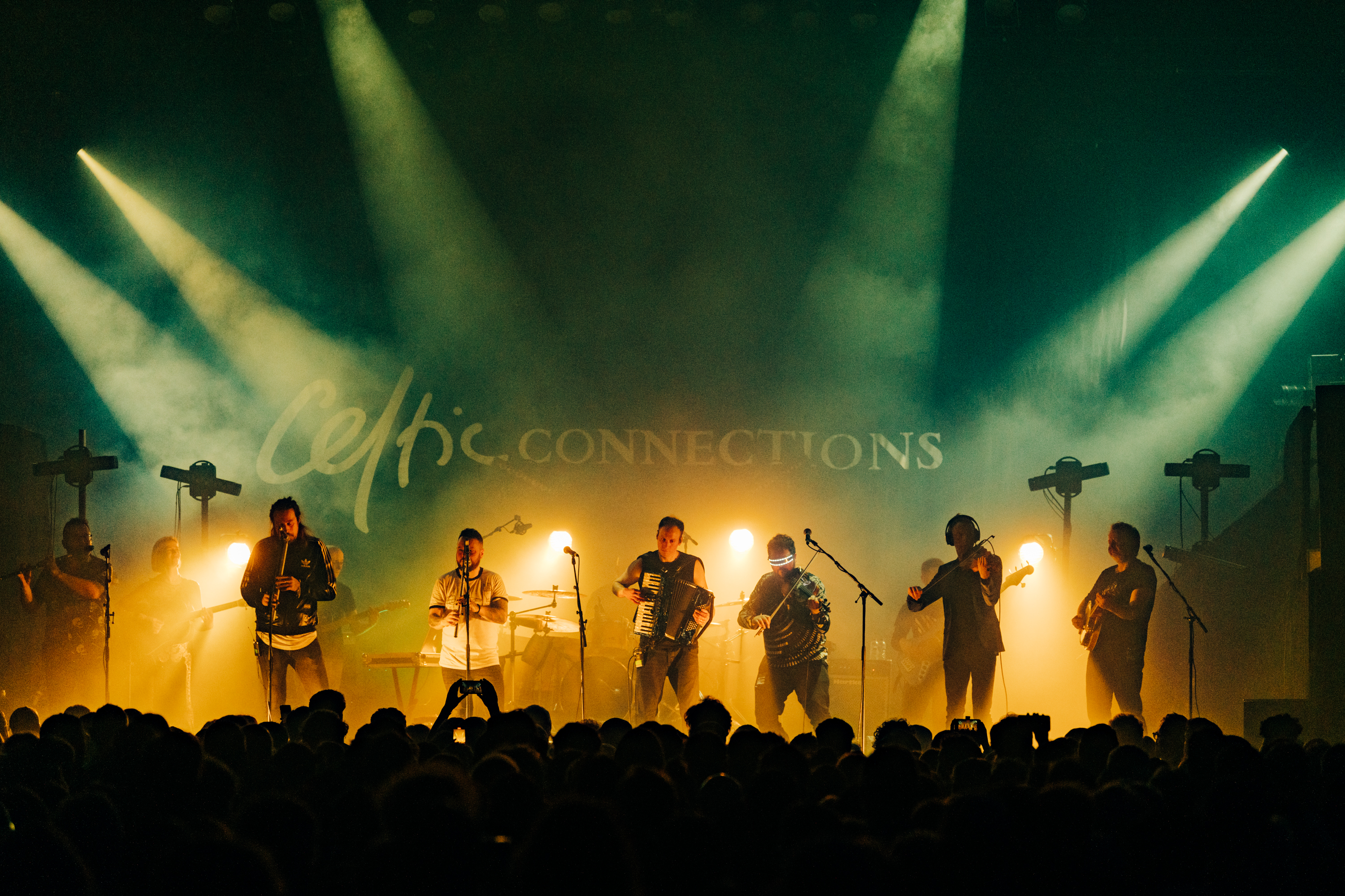 The Countdown Is On To Celtic Connections 2024 Glasgow Life   21 01 2023 Treacherous Orchestra Old Fruitmarket Gaelle Beri  2397 