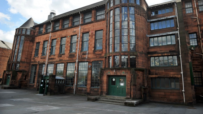 Scotland Street School Museum exterior day