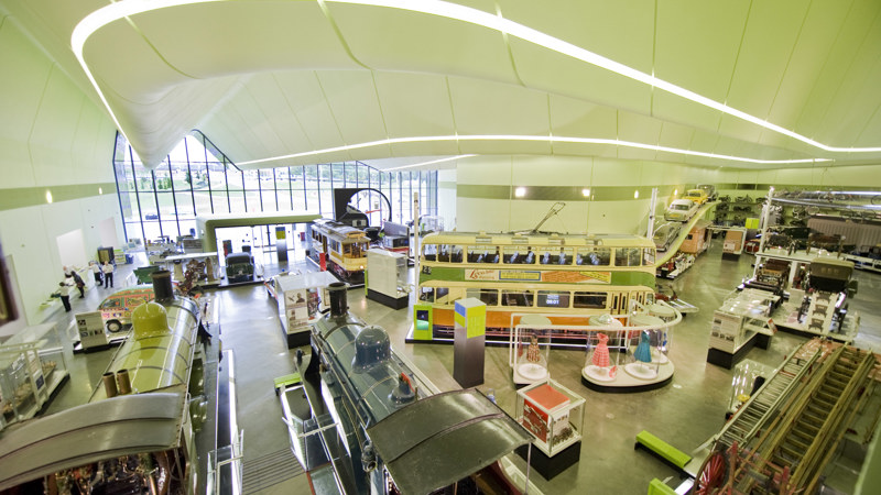 Riverside Museum interior gallery