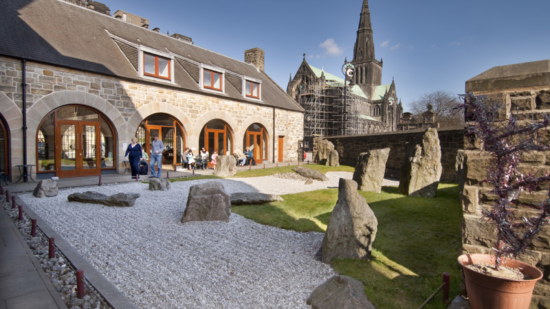 St Mungo Museum Zen garden