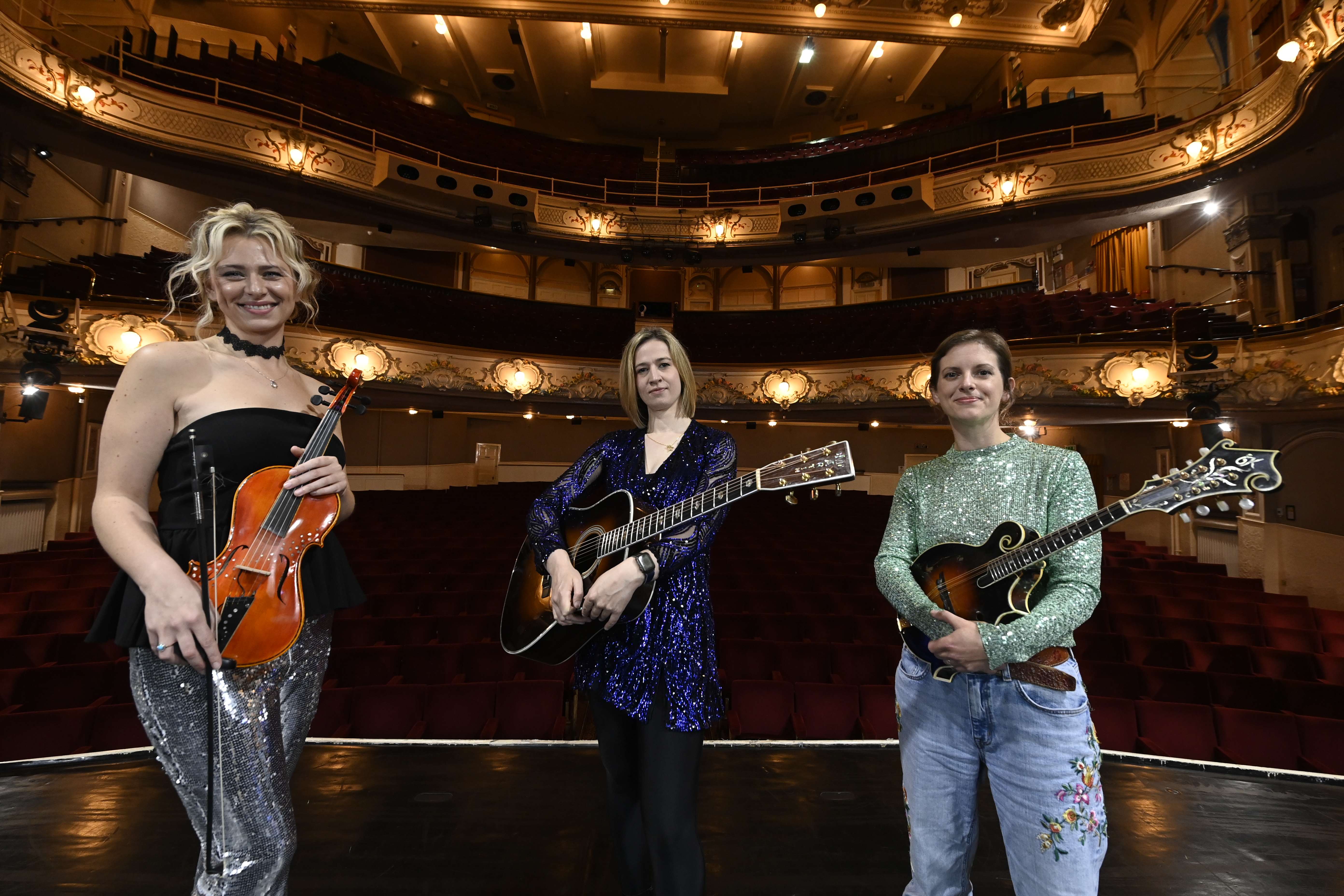 Celtic Connections 2024 Set For Expansive Programme Of Unmissable Music   Cc 2024 Programme Launch Aileen Reed Jenn Butterworth And Laura Beth Salter Of Kinnaris Quintet At The Pavilion 20877419 