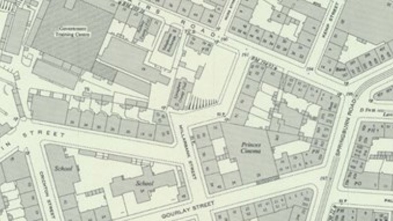 A historic street map