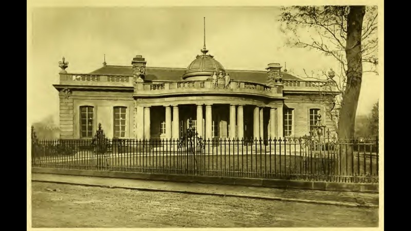 Photograph of a historic building